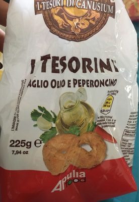 Taralli Traditionnels Ail, Huile D'olive & Piment