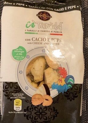 Taralli con cacio e pepe