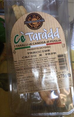 Taralli di Canosa di Puglia front packaging
