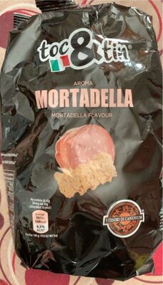 Taralli alla mortadella front packaging