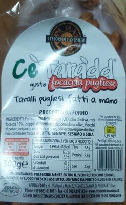 Taralli pugliesi fatti a mano