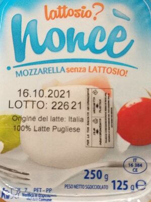 Noncè front packaging