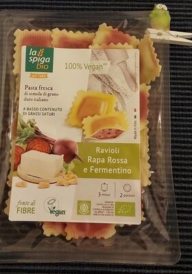 Ravioli rapa rossa e Fermentino