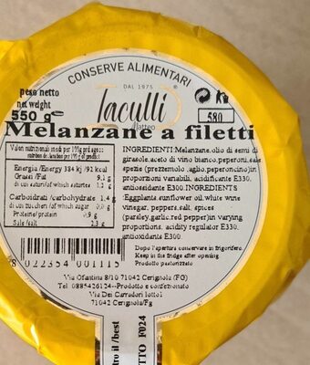 Melanzane a filetti