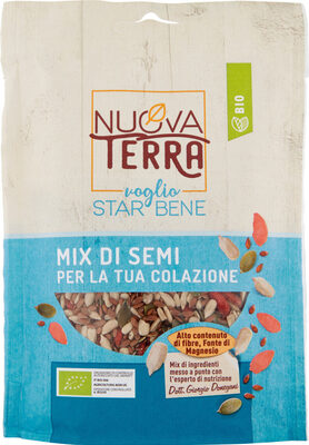 Voglio sta bene mix di semIGPe la tua colazione bio