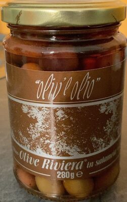 Olive Riviera in salamoia