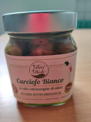 Carciofo Bianco in olio extravergine di oliva front packaging