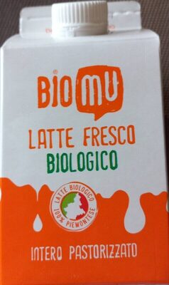 Latte fresco biologico intero pastorizzato