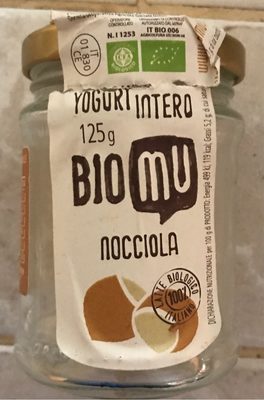 Yaourt entier à la noisette