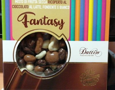Misto frutta secca ricoperto cioccolato fantasy