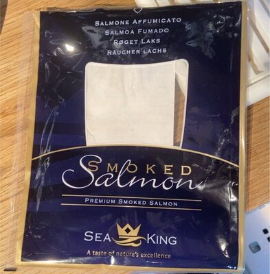 salmone norvegese affumicato front packaging