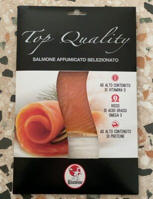 Salmone affumicato front packaging