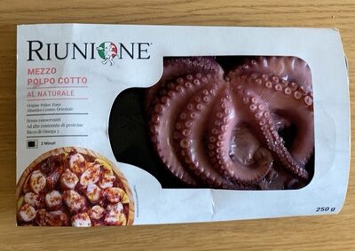 Mezzo polpo cotto front packaging
