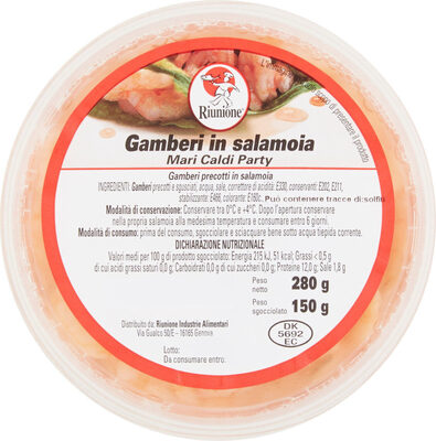 Mari caldIGParty gamberi in salamoia