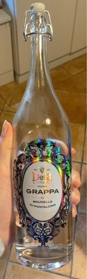 Grappa di Brunello di Montalcino front packaging