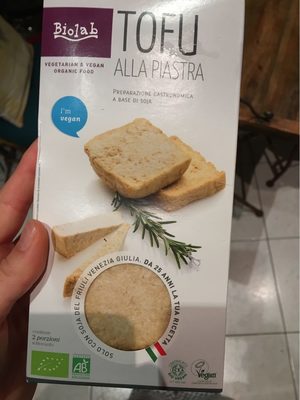 Tofu alla piastra biolab