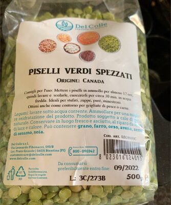 Piselli verdi spezzati