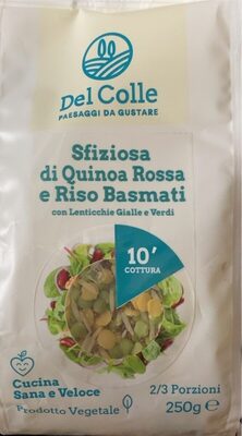 Sfiziosa di quinoa rossa eriso basmati