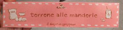 Torrone alle mandorle front packaging