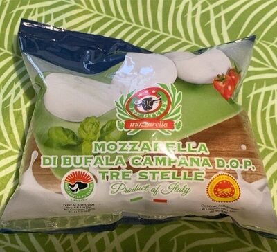 Mozzarella di bufala Campana D. O.P. front packaging