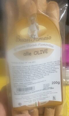 grissini stirati piemontesi alle olive