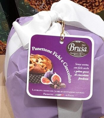 Panettone fuchi e cioccolato Brusa