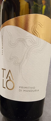 Cantina San Marzano Primitivo Di Manduria Doc Talo Puglia 2014
