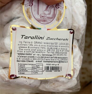 Tarallini zuccherati