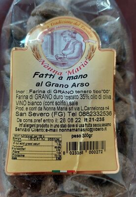 Fatti a mano al grano arso