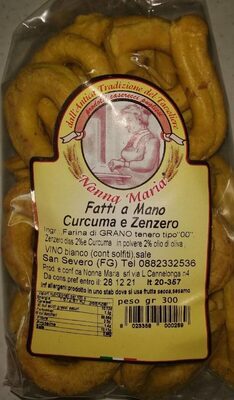 Taralli curcuma e zenzero