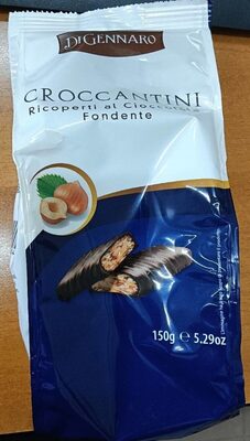 Croccantini ricoperti al cioccolato fondente