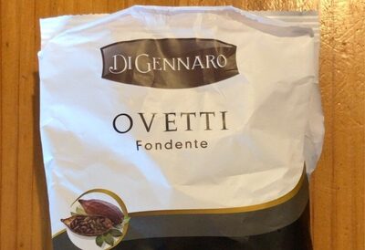 Ovetti fondente front packaging