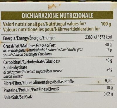 Cioccolato con pistacchio