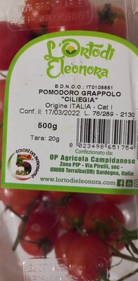 Pomodoro grappolo ciliegia