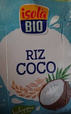 Riz coco front packaging