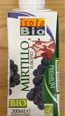 Blåbærdrikk 1 X 200 ML front packaging