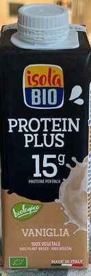 Protein Plus Vaniglia front packaging