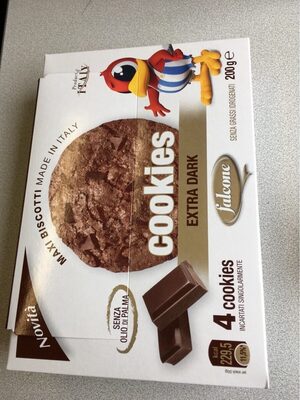 Biscotti Cioccolato Cookies Extra Fondente