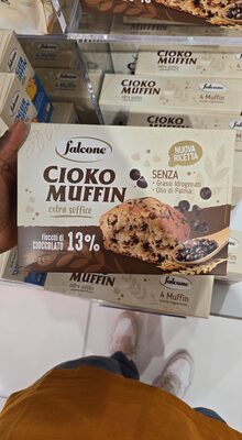 Cioko muffin front packaging