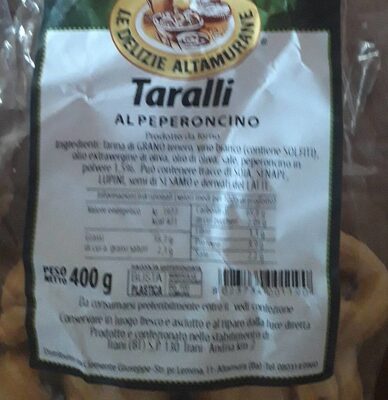 Taralli Al Peperoncino