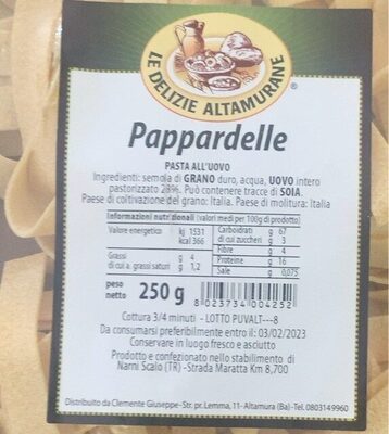 Pappardelle