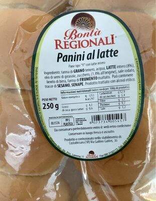 Panini al latte