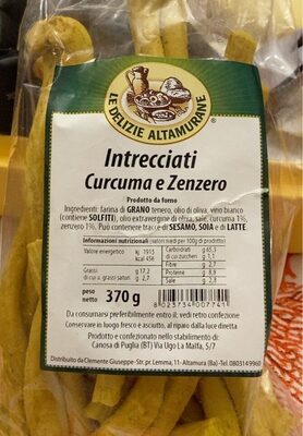 Intrecciati curcuma e zenzero