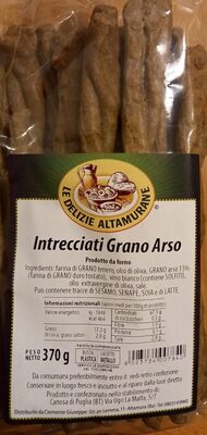 Intrecciati Grano Arso front packaging