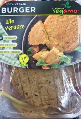 Burger 100% vegani alle verdure