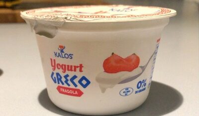 Yogurt greco fragola