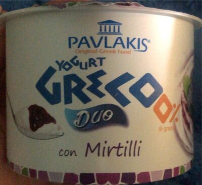 Yogurt Greco Mirtillo