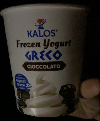 Forzen yogurt greco cioccolato