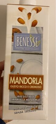 Drink alla mandorla front packaging