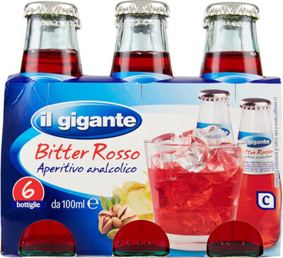 Bitte rosso aperitivo analcolico front packaging